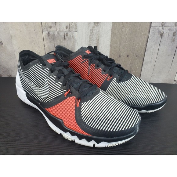 Nike Free Trainer 3.0 V4 Men's Size 12 Sneakers University Red White Black - Picture 1 of 12